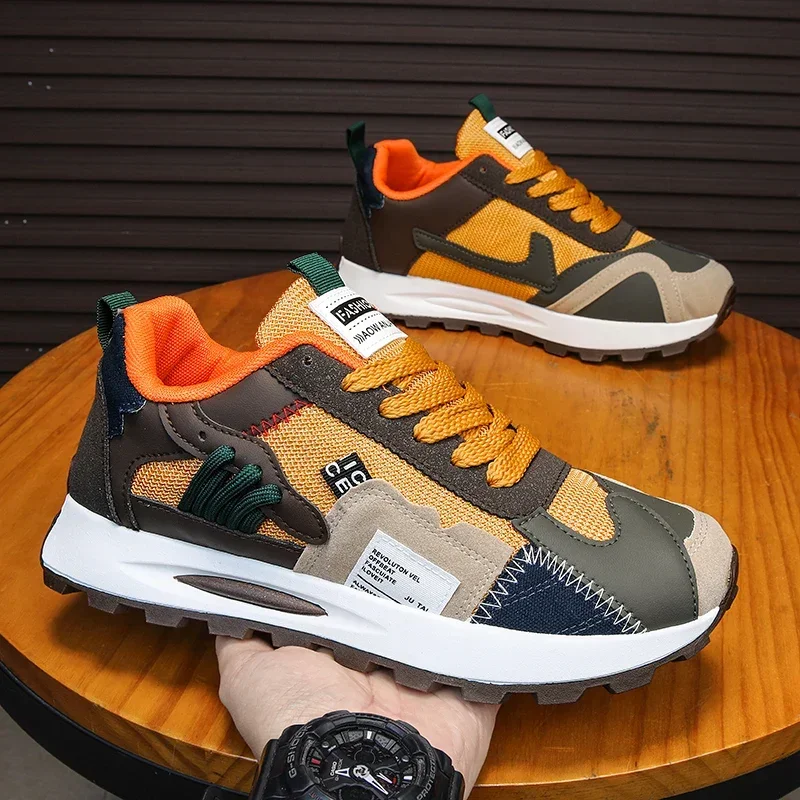 Кроссовки Повседневная мужская обувь для бега на открытом воздухе Теннис Мода