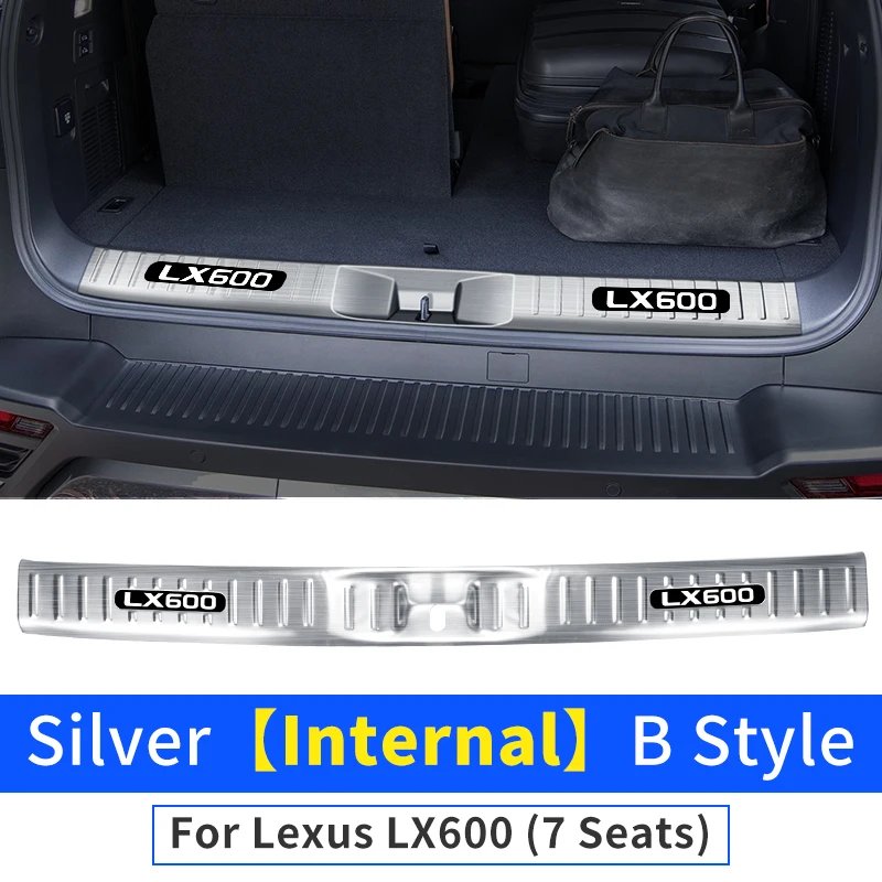 

Для 2022 2024 Lexus Lx600 порог багажника Декоративная полоса LX500D Спорт интерьер модернизированные аксессуары модификация тюнинг