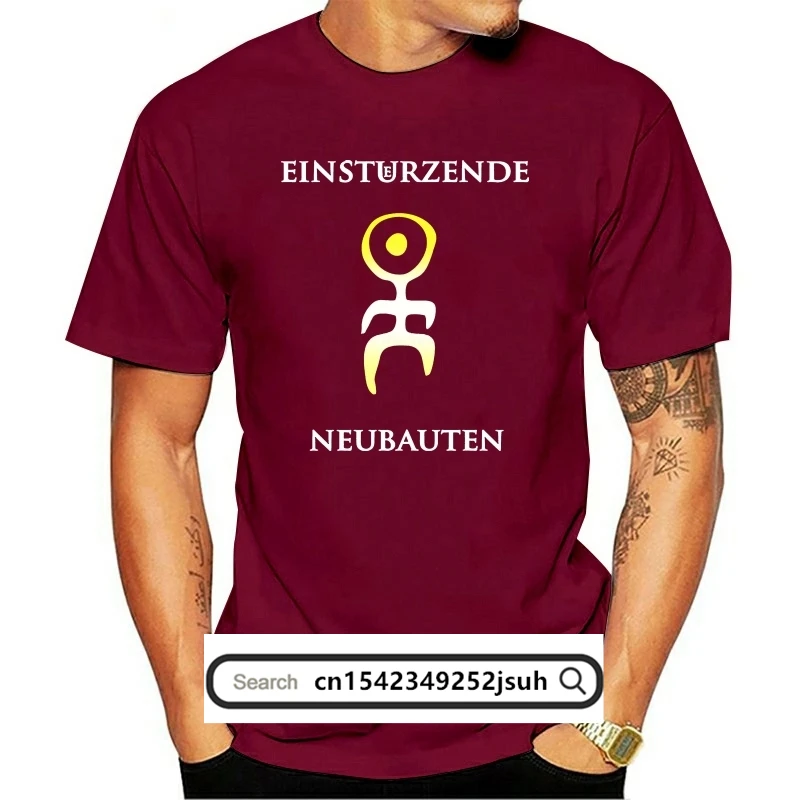 

Einsturzende Neubauten Logo Shirt Nick Cave Industrial Ministry Kmfdm Brand New T Shirts 012345