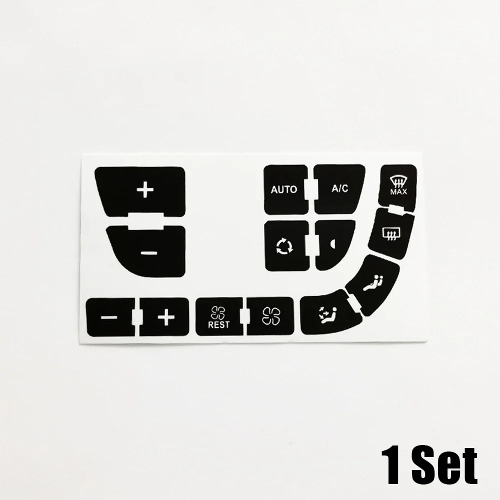 

Автомобильный кондиционер, кнопка ремонта, наклейки, виниловая самоклеящаяся внутренняя наклейка на переключатель управления для C4 для Grand для Picasso