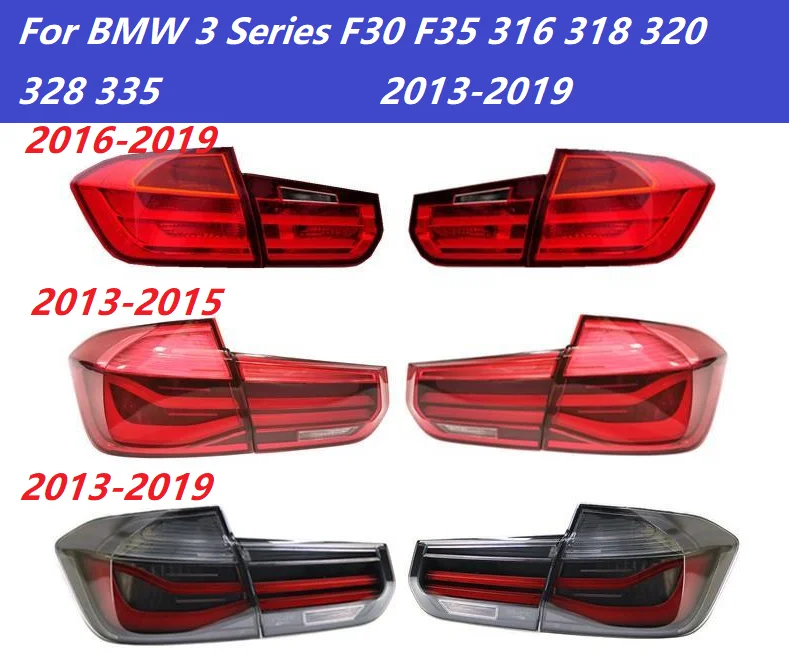 

Rear bumper tail lamp brake lamp reversing lamp For BMW 3-Series F30 F35 316 318 320 328 335 2013-2019