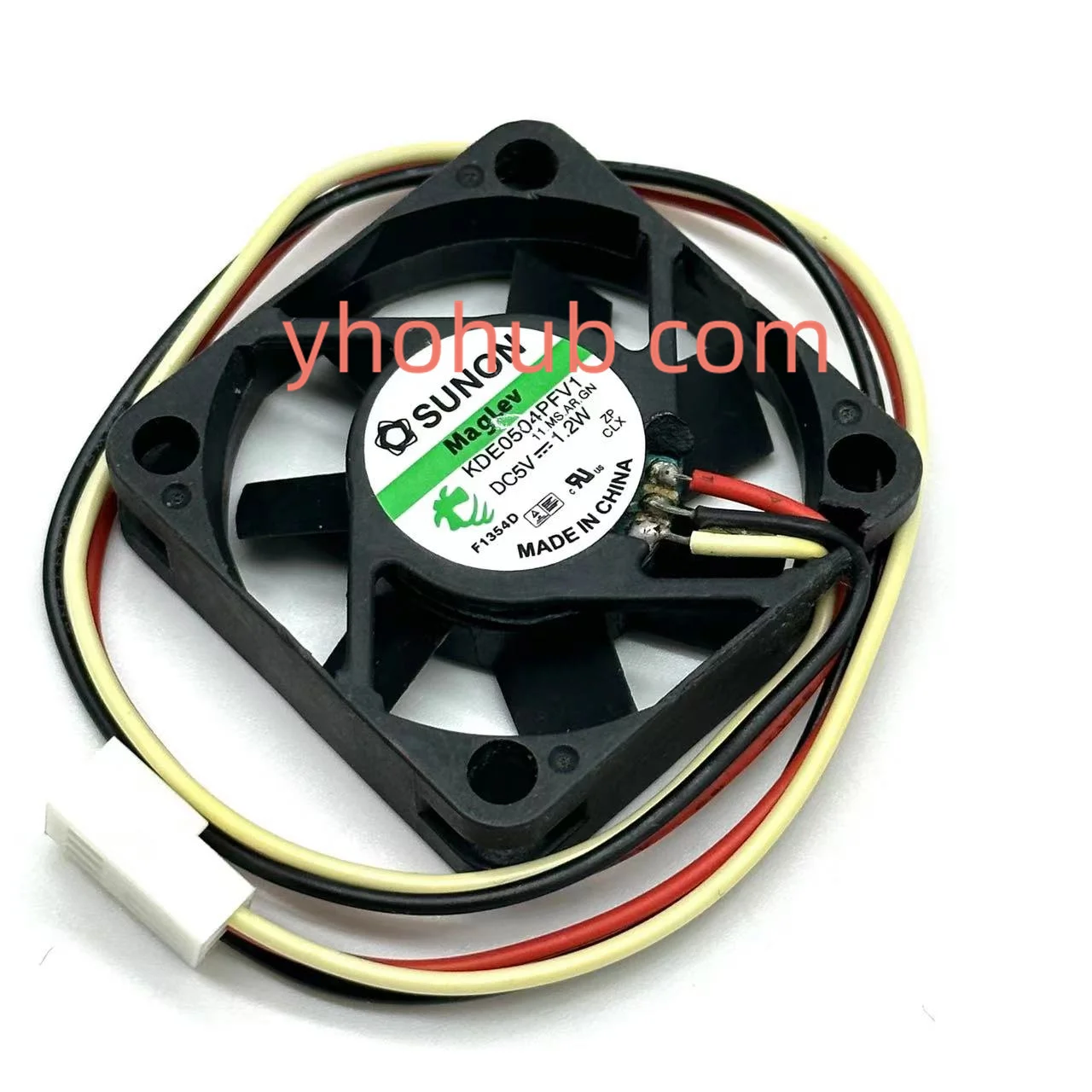 SUNON KDE0504PFV1 мисс 11.ar. GN DC 5V 1,2 W 3-проводной 40x40x10 мм вентилятор охлаждения сервера