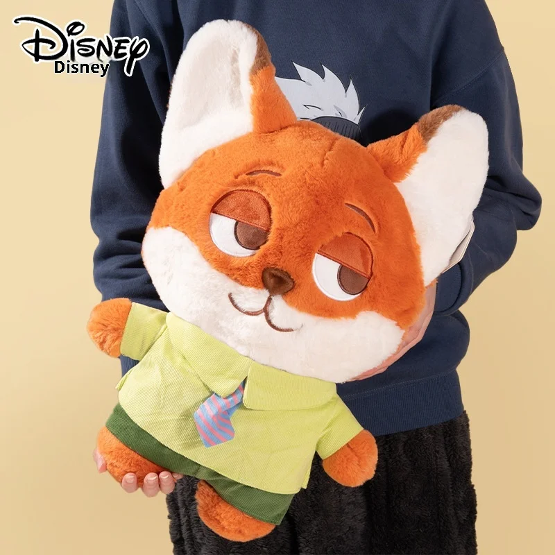 Фото 38 см Disney Zootopia 2 плюшевый костюм Ник Уайльд Джуди Обручи Главный Бого большая мягкая кукла в виде животного коллекция подарков на день рождения №1