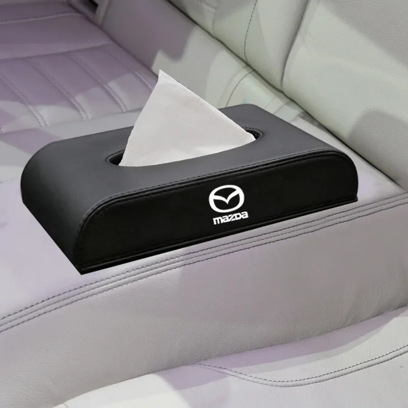 Новый автомобильный солнцезащитный козырек кожаный держатель для салфеток