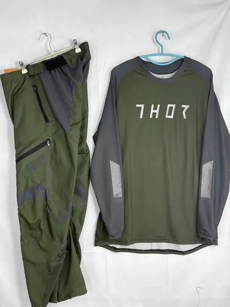 

2026 Эндуро для бездорожья, комплект снаряжения для мотокросса, комбинированный мотоцикл для бездорожья, Джерси и брюки MX