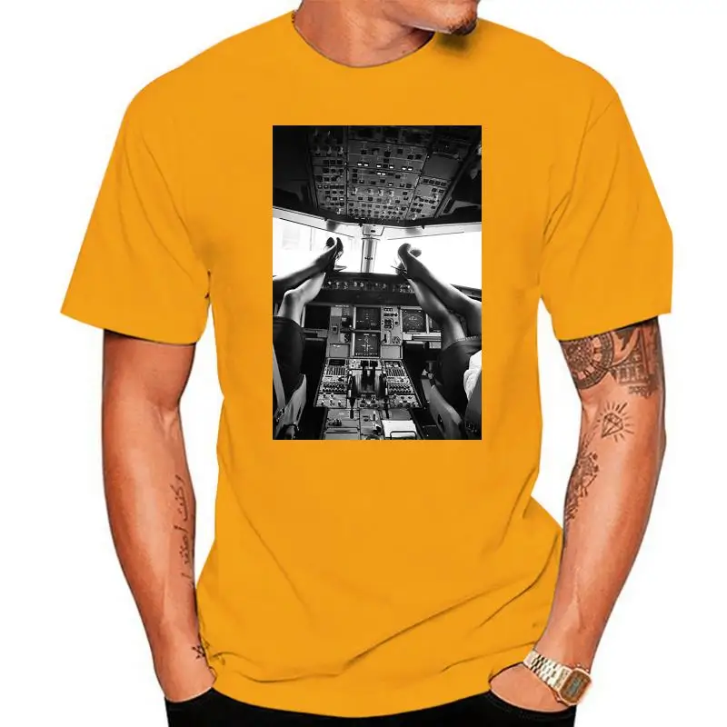 

Vest 588 Hot Sell 2022 Fashion T Shirt Top Cockpit Plane Flight Sexy Women Pilot T Shirt Short Sleeve Men Women Unisex