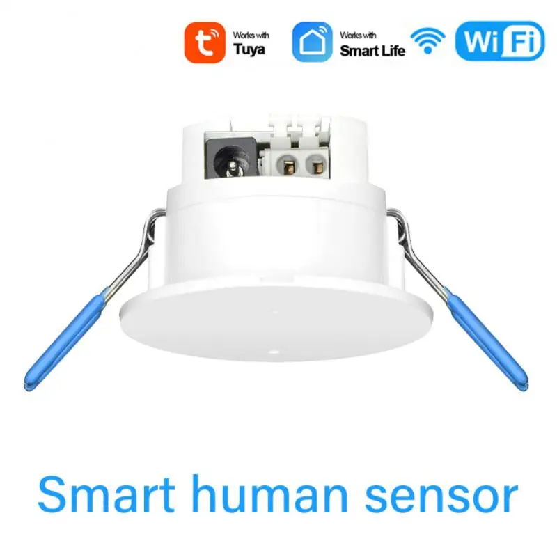 

Wifi Smart Sensor Mobile App-key Control Human Presence Sensor Ac200v Smart Home Ceiling-mounted Human Body Motion Detection