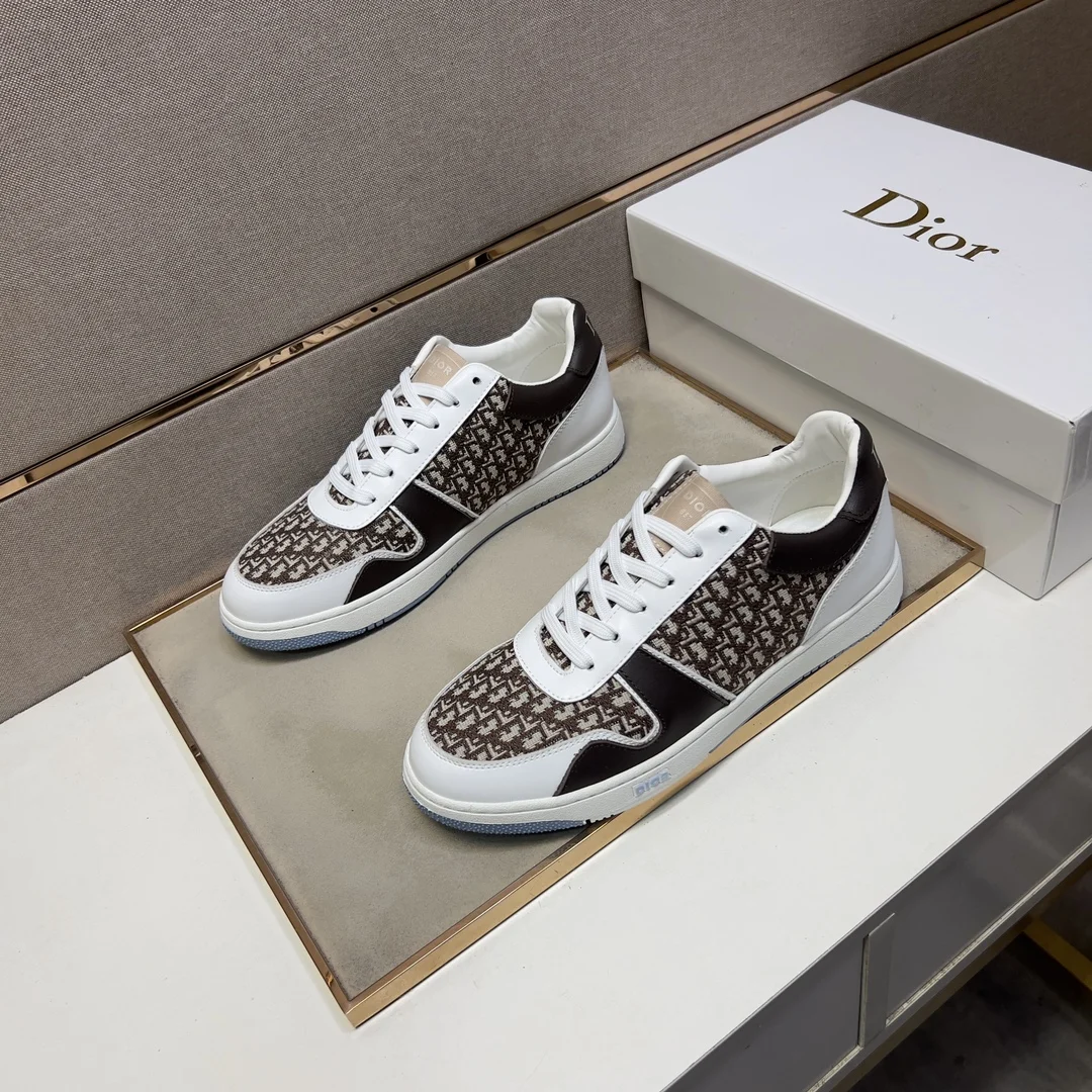 Кроссовки Dior Повседневная обувь дышащий Износостойкий Сейсмостойкий кроссовки