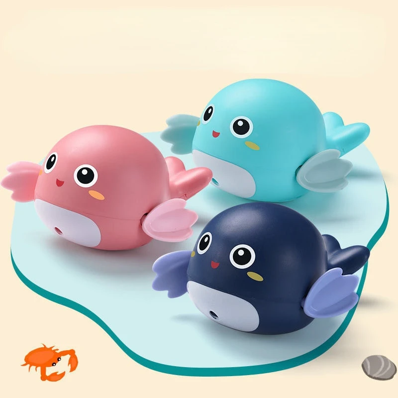 

Игрушки для будущей матери 0-12 месяцев Детский Бассейн Водные Игры заводные животные Маленький дельфин детские водные игрушки подарки