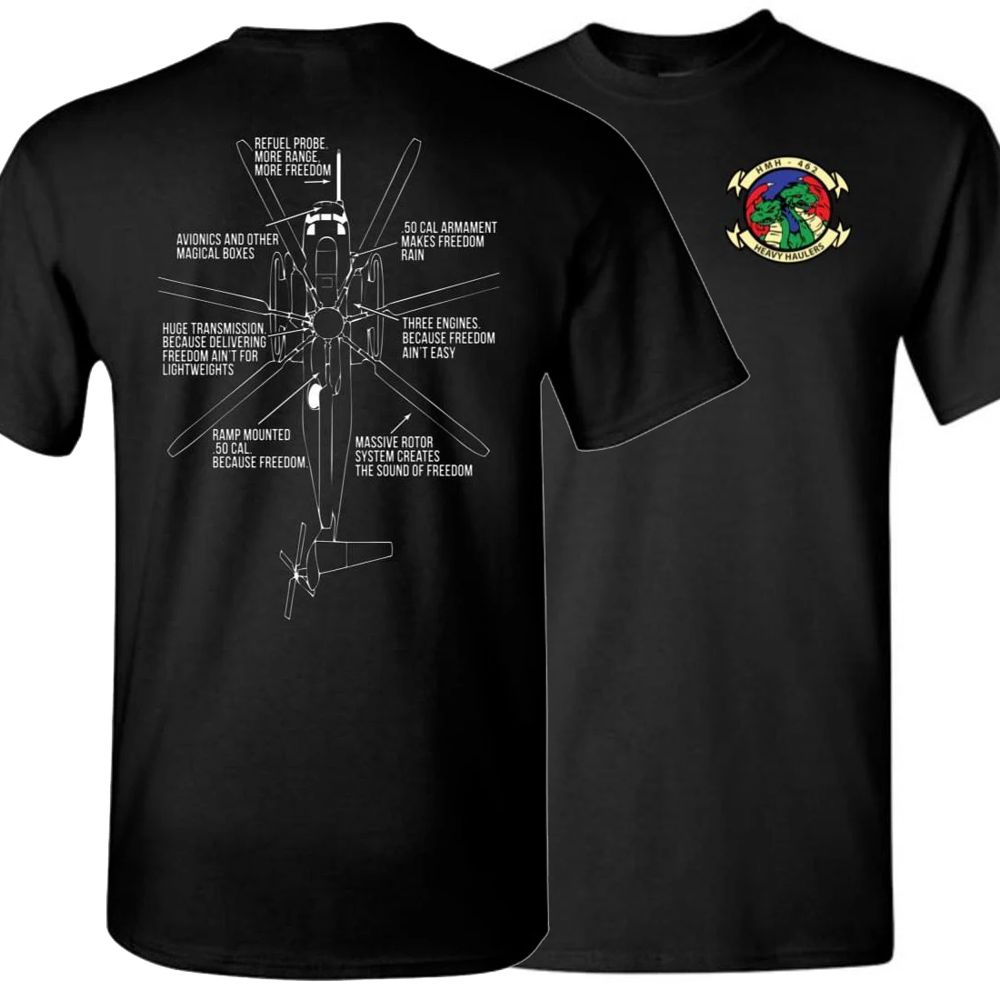 

HMH-462 Squadron CH-53 Super Stallion Transport Helicopter T-Shirt. Summer Cotton Short Sleeve O-Neck Mens T Shirt New S-3XL