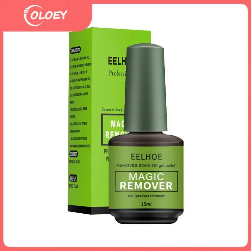 

15ml Burst Nail Remover Fast Manicure Semi Permanent Nail Polish Remover Varnish Tool Soak Off Remover Polish Nail Cleaner