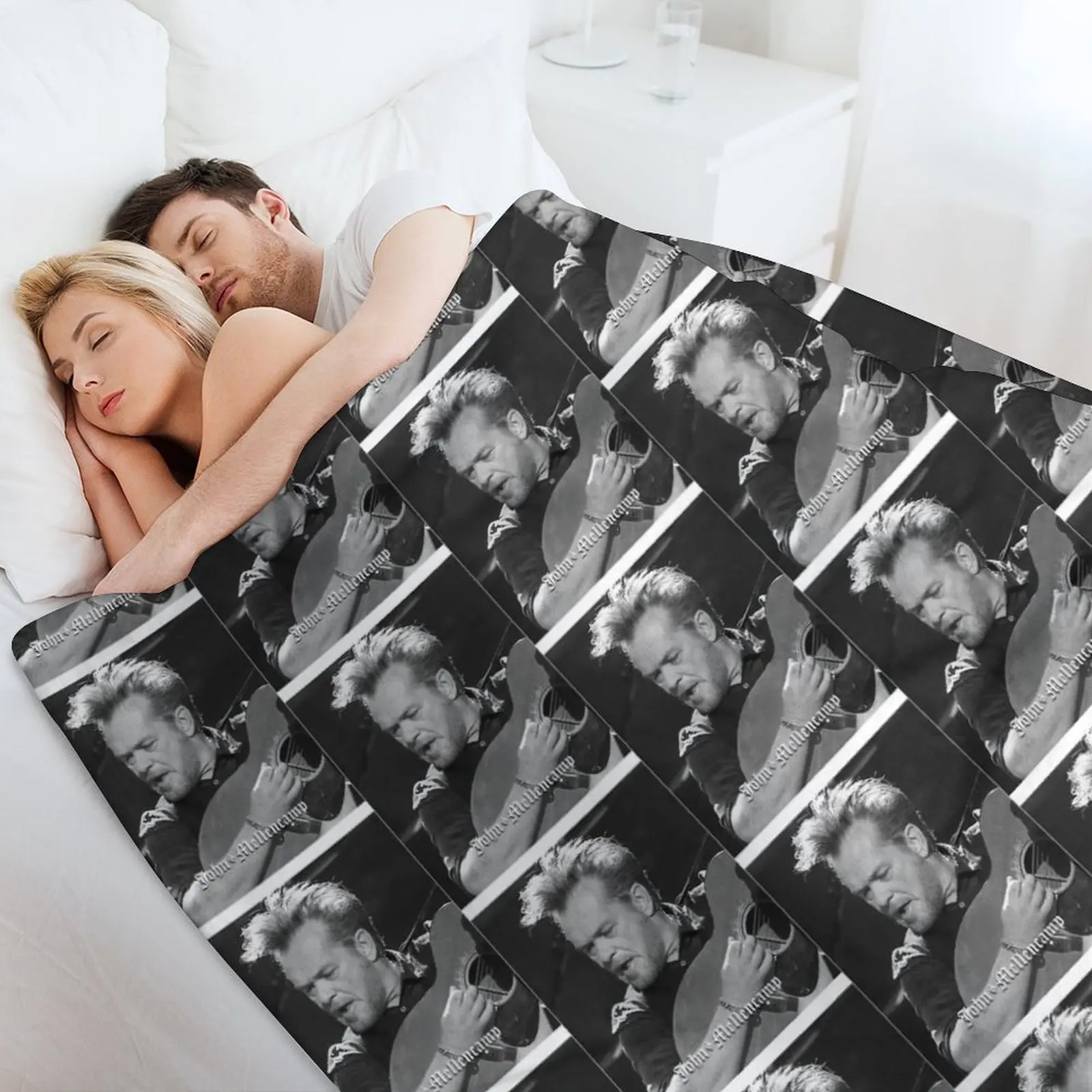 Изображение Berdendang при Сату-ния Джон дизайнерское одеяло певицы мелленкапа