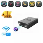 Мини 4K  1080P Wifi IP-камера, ночное видение, микро, обнаружение движения, удаленное видение, XW  XD видеокамера