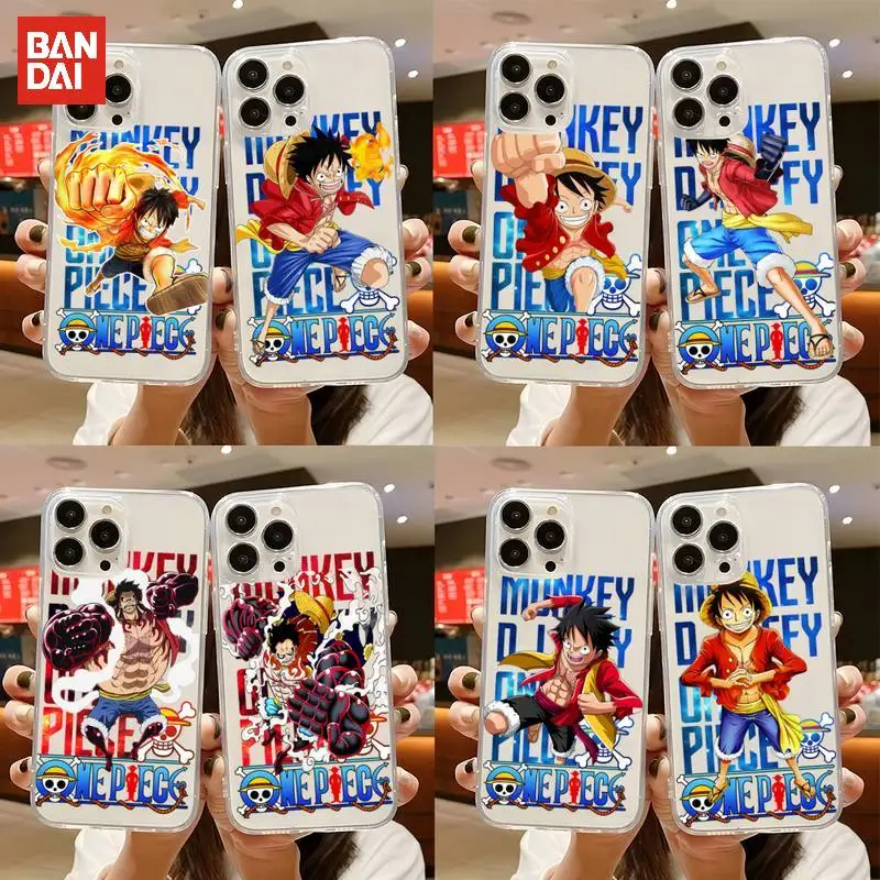 

One Piece Luffy Phone Case Ultra Thin Clear For Iphone 11 12 13 Xr X Xs Max Mini Pro Max Se 6 6 S 7 8 Plus 2020 Funda Shell