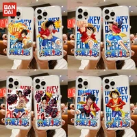 one piece luffy phone case ultra thin clear for iphone 11 12 13 xr x xs max mini pro max se 6 6 s 7 8 plus 2020 funda shell