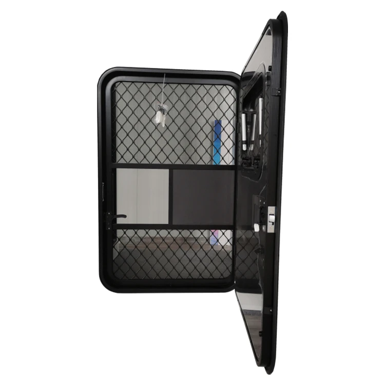 TONGFA 650-900 мм рама из алюминиевого сплава 2024 одноточечный замок дверь с прицепом