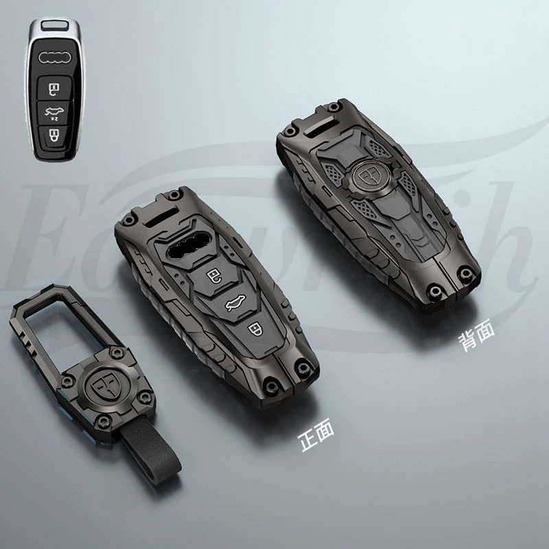 Фото Автомобильный держатель для ключей из цинкового сплава для Audi A5 A6 A7 A8 A4 RS3 RS4 SLINE Q3 Q5 Q7 Q8 B6 B7 B8 №2