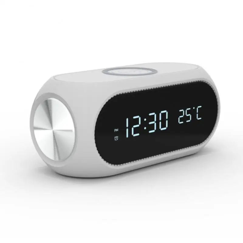 

15w Wireless Charger For Cell Phone Time Display Multifunction Wireless Charger With Mobile Phone 2023 Alarm Clock Led Clock