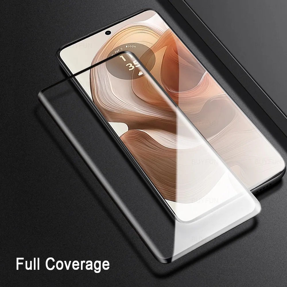 Изогнутое закаленное стекло для Motorola Edge 50 Ultra 5G Case Moto Edge50ultra Edge50 ultra MotoEdge50Ultra 2024 6 7
