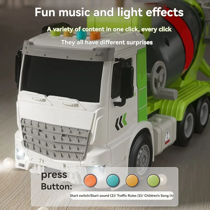 Симулятор инженерного грузовика инерционный цементный смеситель разряд