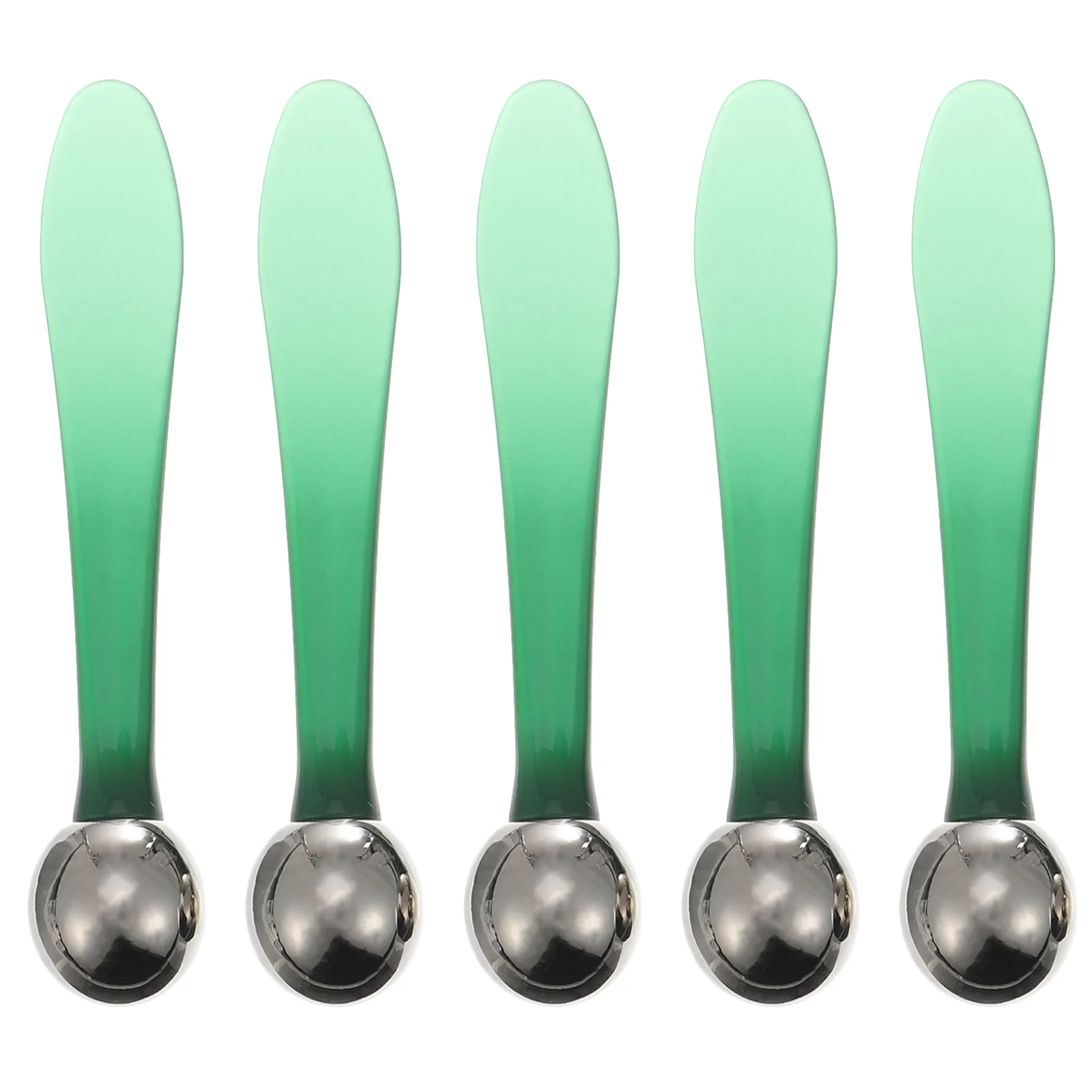 

Eyetoolmetal Cream Spatula Stick Applicator Roller Wand Makeup Facial Skincare Toolsremover