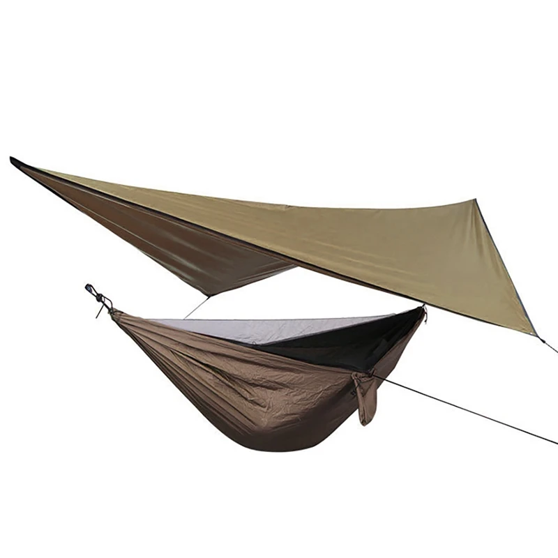 

Camping Tarp Tent Shade Outdoor Camping Hammock Waterproof Fly UV Garden Awning Canopy Sunshade