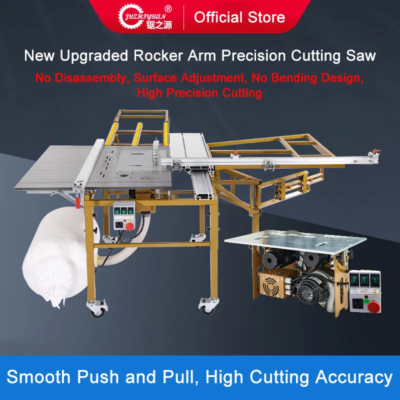 Деревообрабатывающая рокерная панельная пила специальный верстак прецизионная