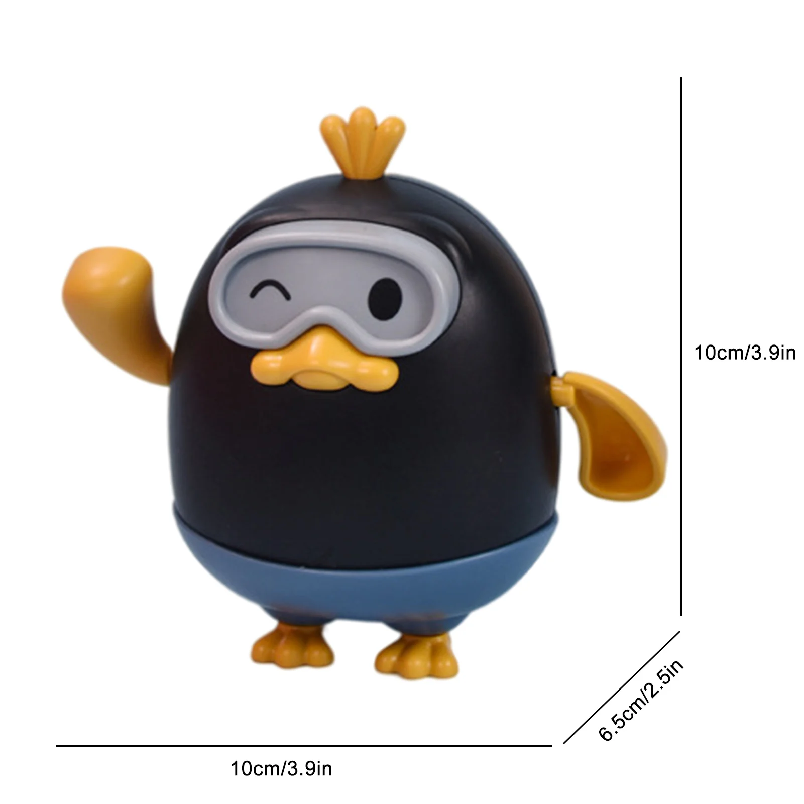 Duck Bath Toys Bathtub Wind Up Duck Toys Swimming Pool Bathroom Floating Bath Animal Toys For Kids Toddlers