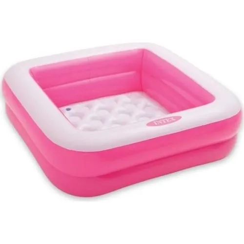 

Intex Vardem Mini Square Inflatable Base Pool 86x86x25 cm Pink