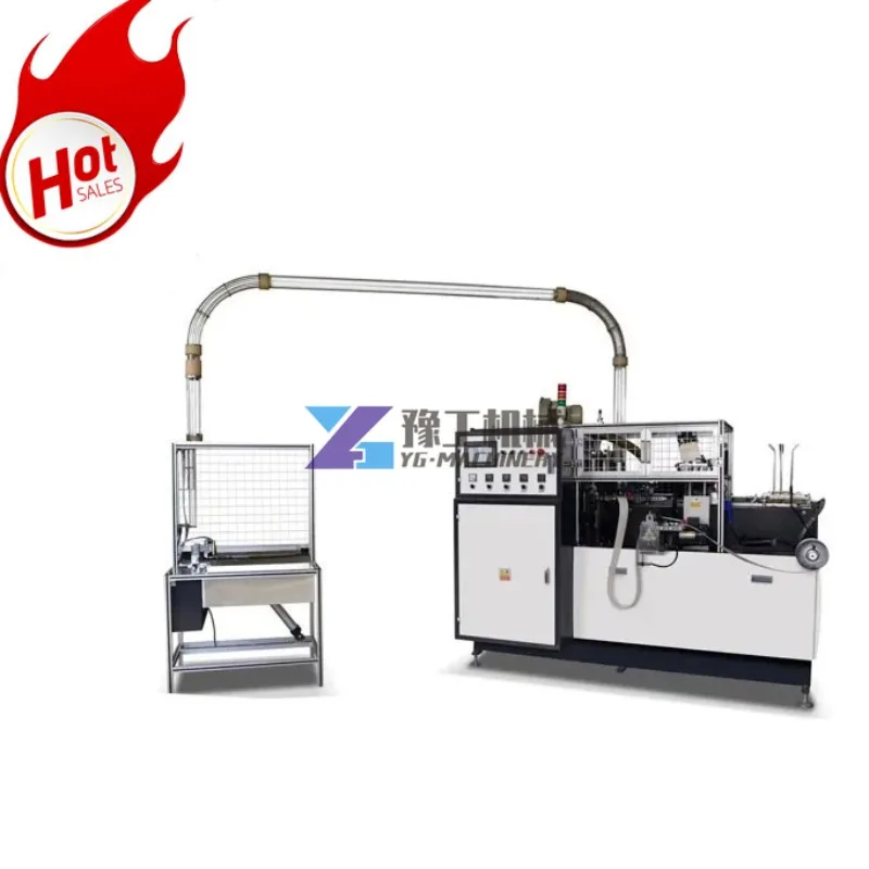 Машина для производства бумажных стаканчиков 3-40 унций 50-230 шт./мин