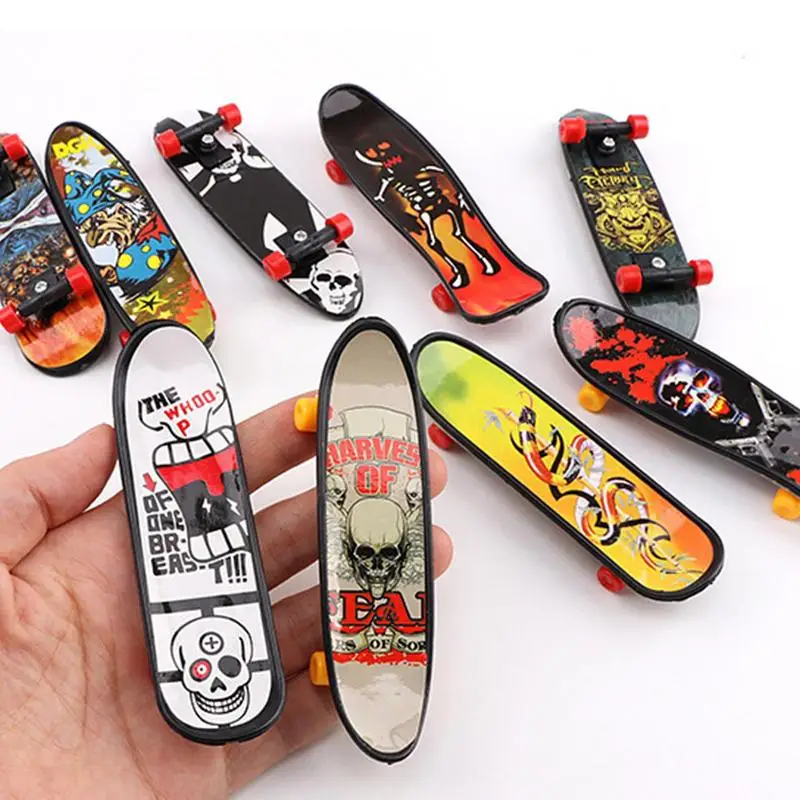 

Mini Skate Boards Skateboard Fingerboards Finger Toys Pack Gifts For Kids Finger Skater Teen Adult Party Favor