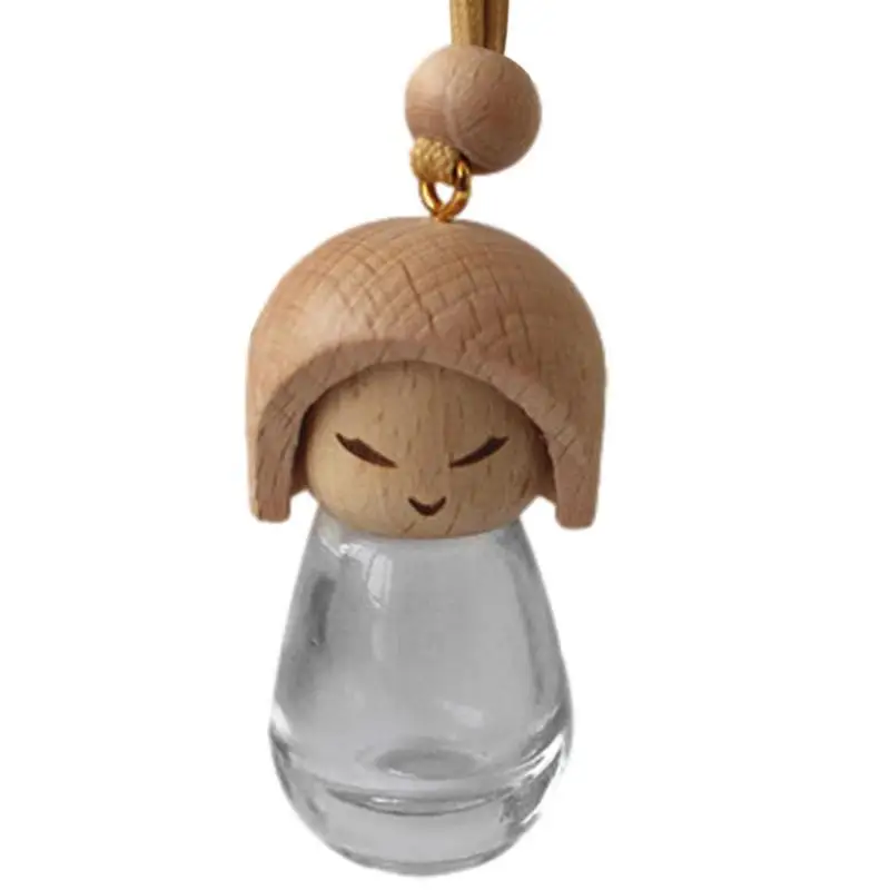Air Freshener Bottle For Car 0.17/0.27 Fl. Oz Air Freshener Ornament Empty Essential Oil Diffuser Perfume Pendant Vials With