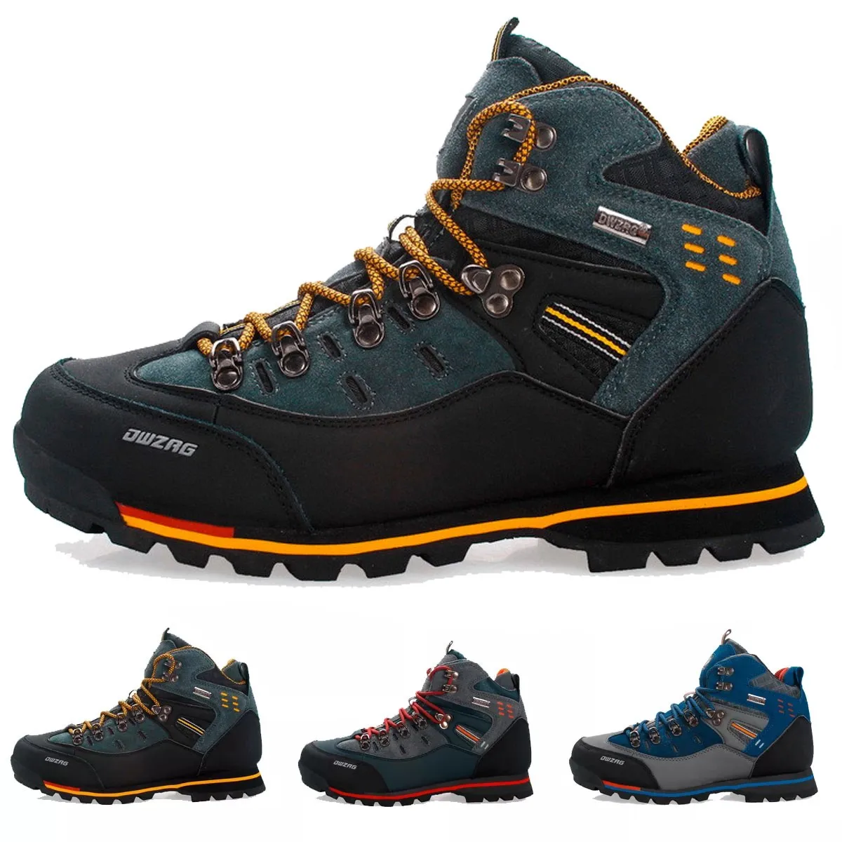 

Hiking Shoes Men Waterproof Winter Mountain Climbing Trekking Boots Hight Quality Outdoor Fashion Casual Snow Boots 2022