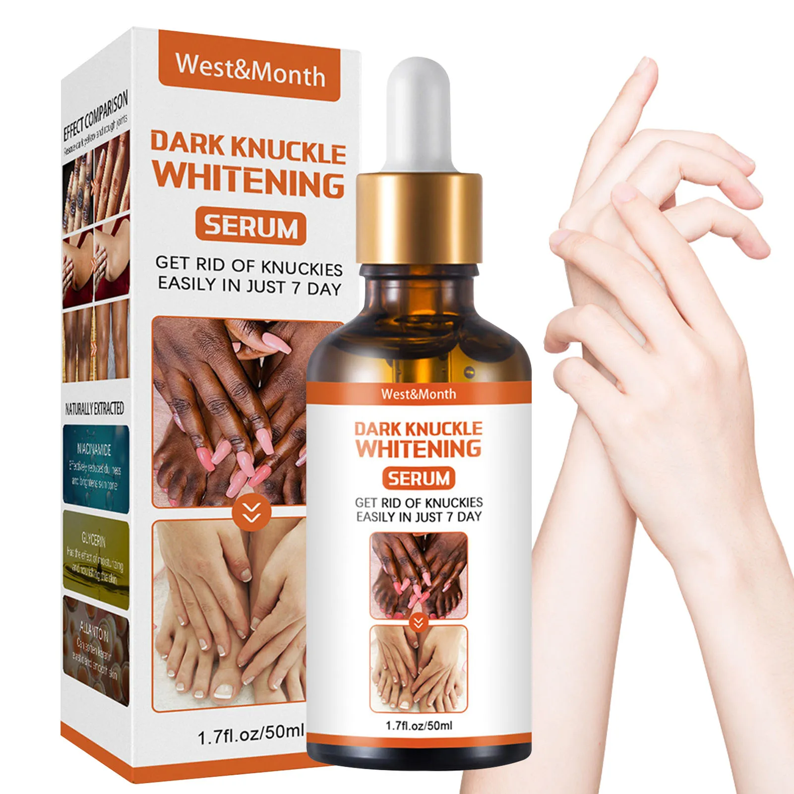 

Dark Knees and Elbows Lightening Essence Lighten Melanin Knee Ankle Corner Essence Joint De-blackening Beauty Essence Removing