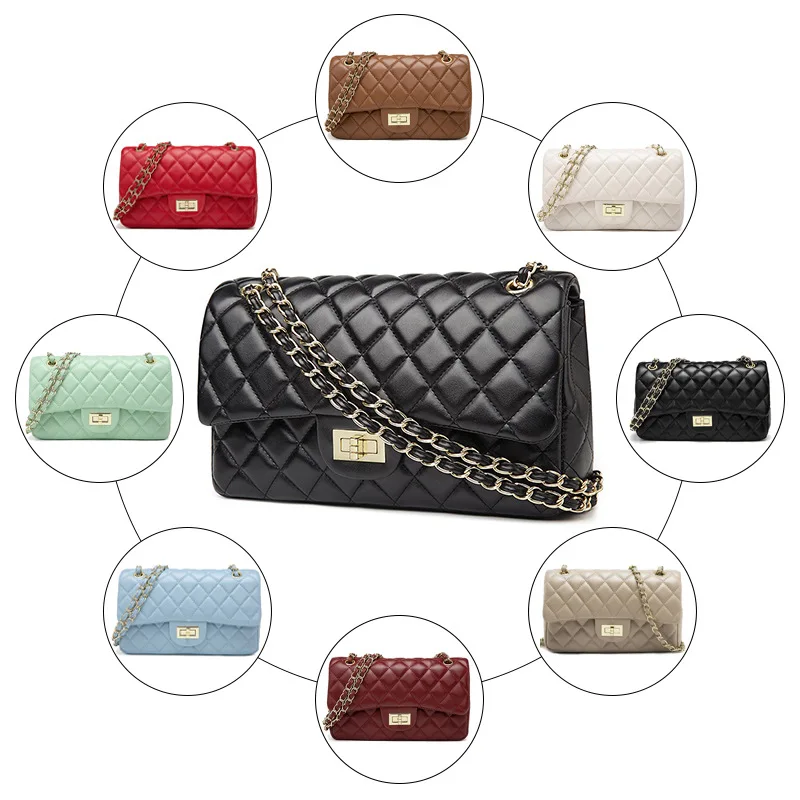 

Large Capacity Bag for Women Travel Shoulder Bag High Quality Leather Flap Purses and Handbags Luxury Designer