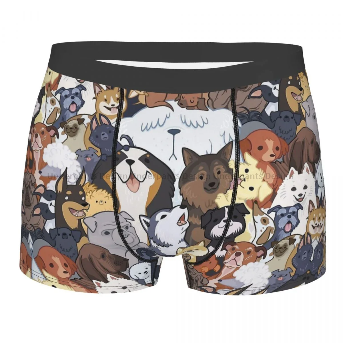 Трусы Pupper вечерние дышащие трусы мужское нижнее белье удобные шорты боксеры