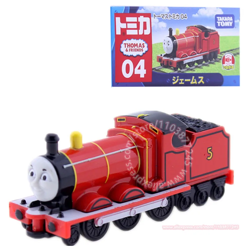 TAKARA TOMY модель поезда из сплава мультяшная игрушка кавайные украшения анимация