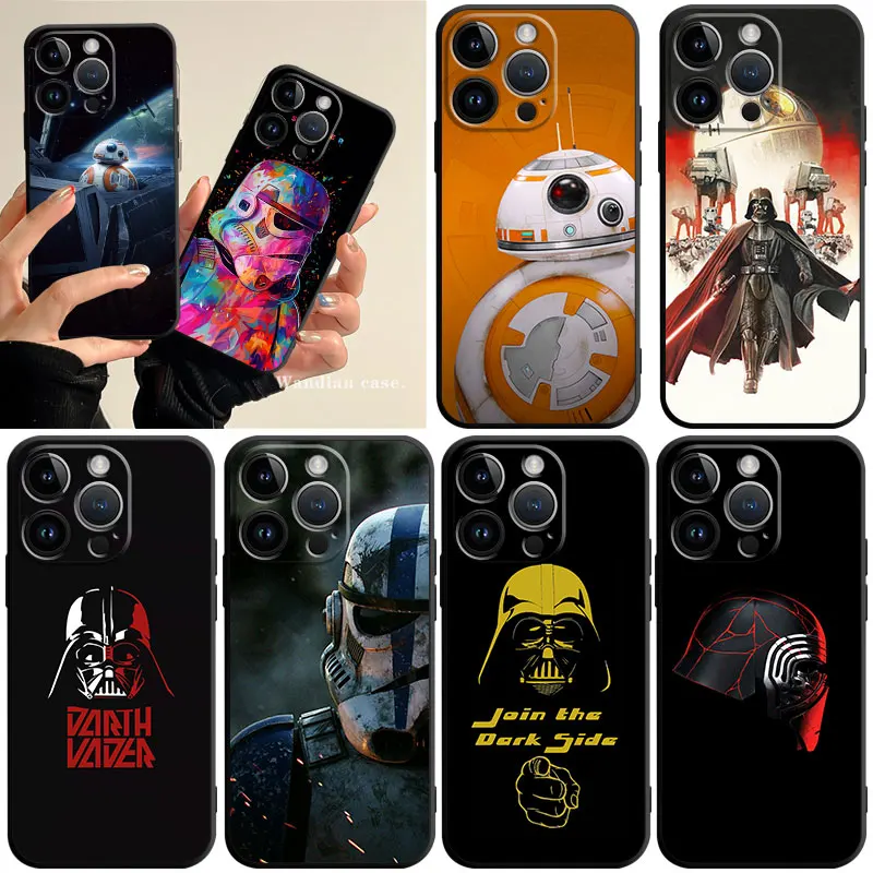 

Mandalorian Wars Phone Case for iPhone 11 14 13 12 Pro Max 7 8 6 6S Plus XR XS X 13mini 12mini Silicone Cover