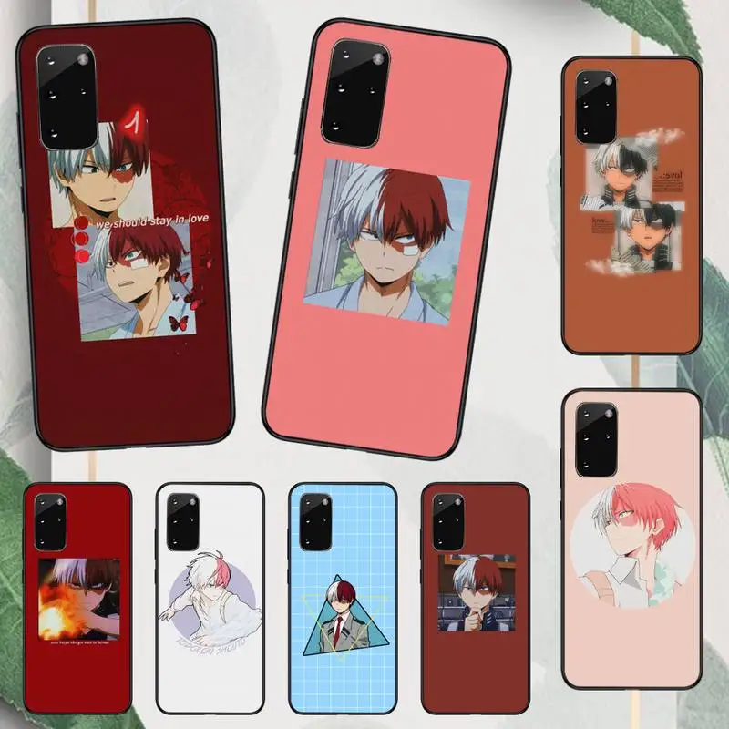 

Shoto Todoroki my hero academia Phone Case For Samsung galaxy A S note 10 12 20 32 40 50 51 52 70 71 72 21 fe s ultra plus