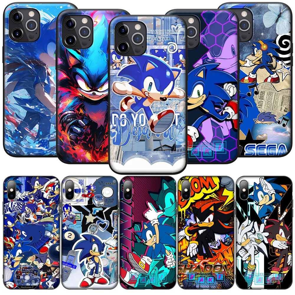 Чехол SO18 Anime Sonics Hedgehog для Huawei Nova 5T 4E 3i 3 2 2i Y6 Y6P Y7 Y9 Honor 20 20s 9X 7C Prime Lite 2019