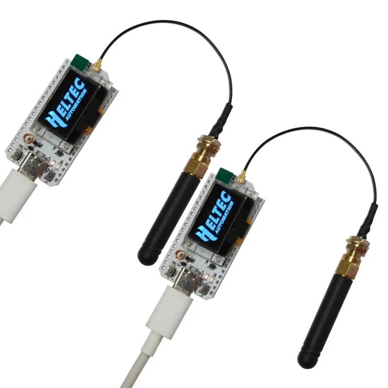 

2 шт. IOT 868 МГц-915 МГц SX1276 ESP32 LoRa 0,96 дюйма синий OLED-дисплей WIFI Lora Kit 32 V2 макетная плата для Arduino 433-510