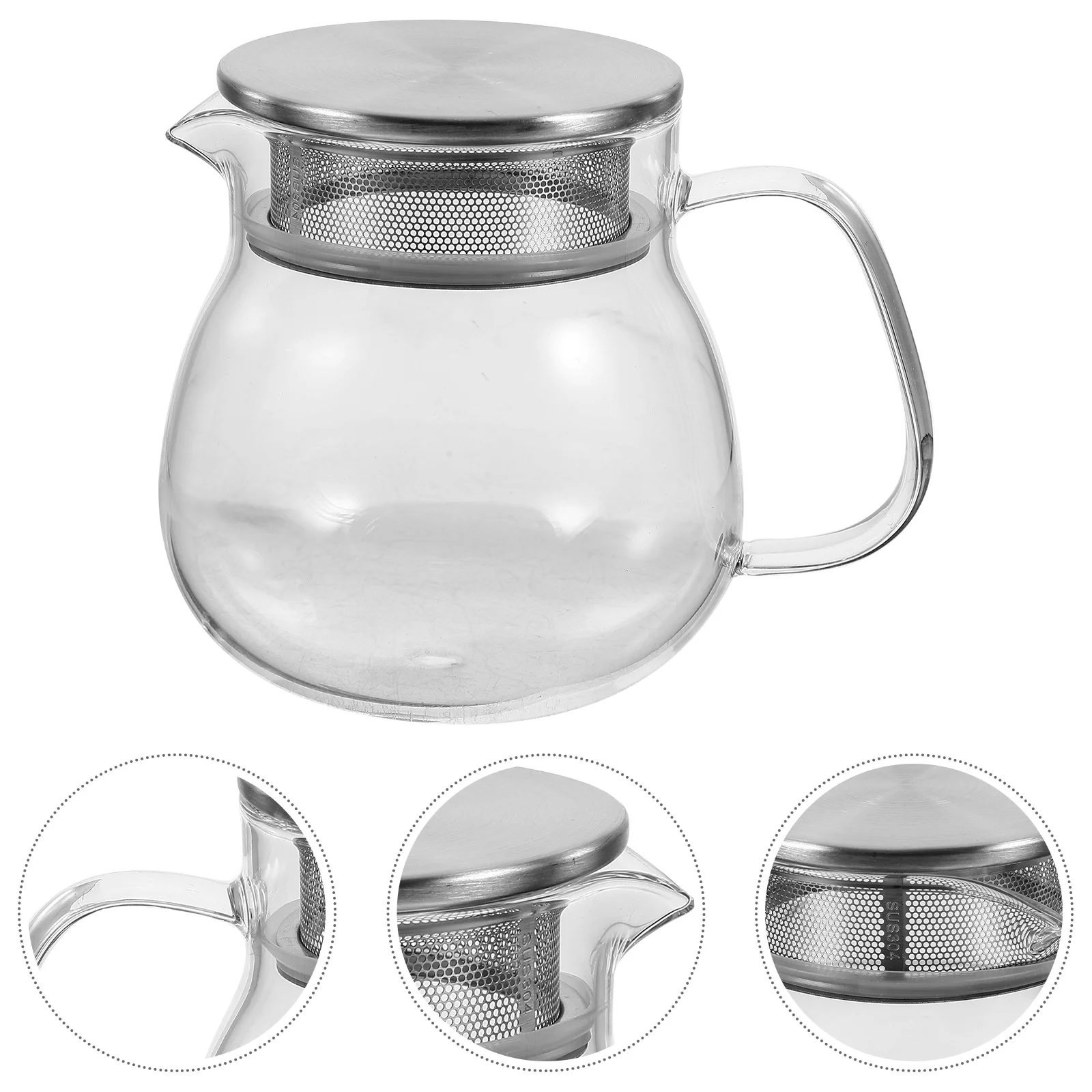 

Pitcher Tea Pitchers Water Maker Beverage Jug Drinking Iced Coffee Gongfu Leaf Loose Blooming Kettle Lemonade