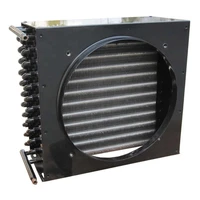 hot sale air cooled condenser with two fans for cold room refrigeration condensing unit condenser coil