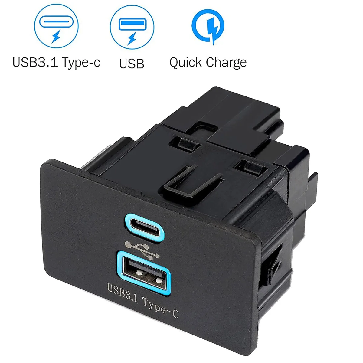 Двухинтерфейсный модуль SYNC 3 USB + Type-C для Ford Lincoln Apple Carplay |