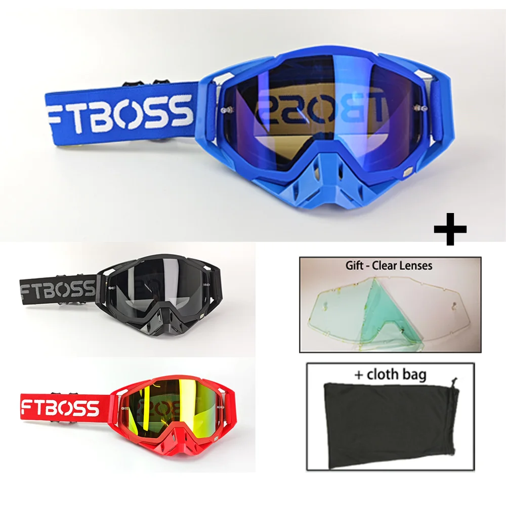 Зимние мотоциклетные лыжные очки для езды на велосипеде подарочные линзы сумка