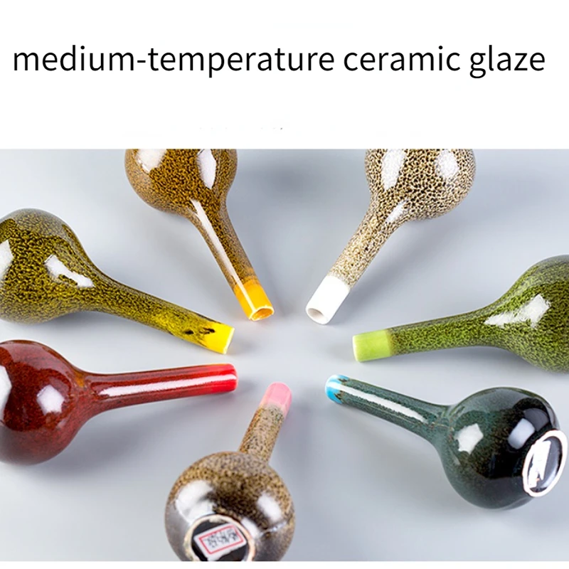 

300ml Medium-temperature Glaze Electric Kiln-leopard Pattern Ceramic Glaze Pottery Composite Art Pigment Pottery Coloring Tool