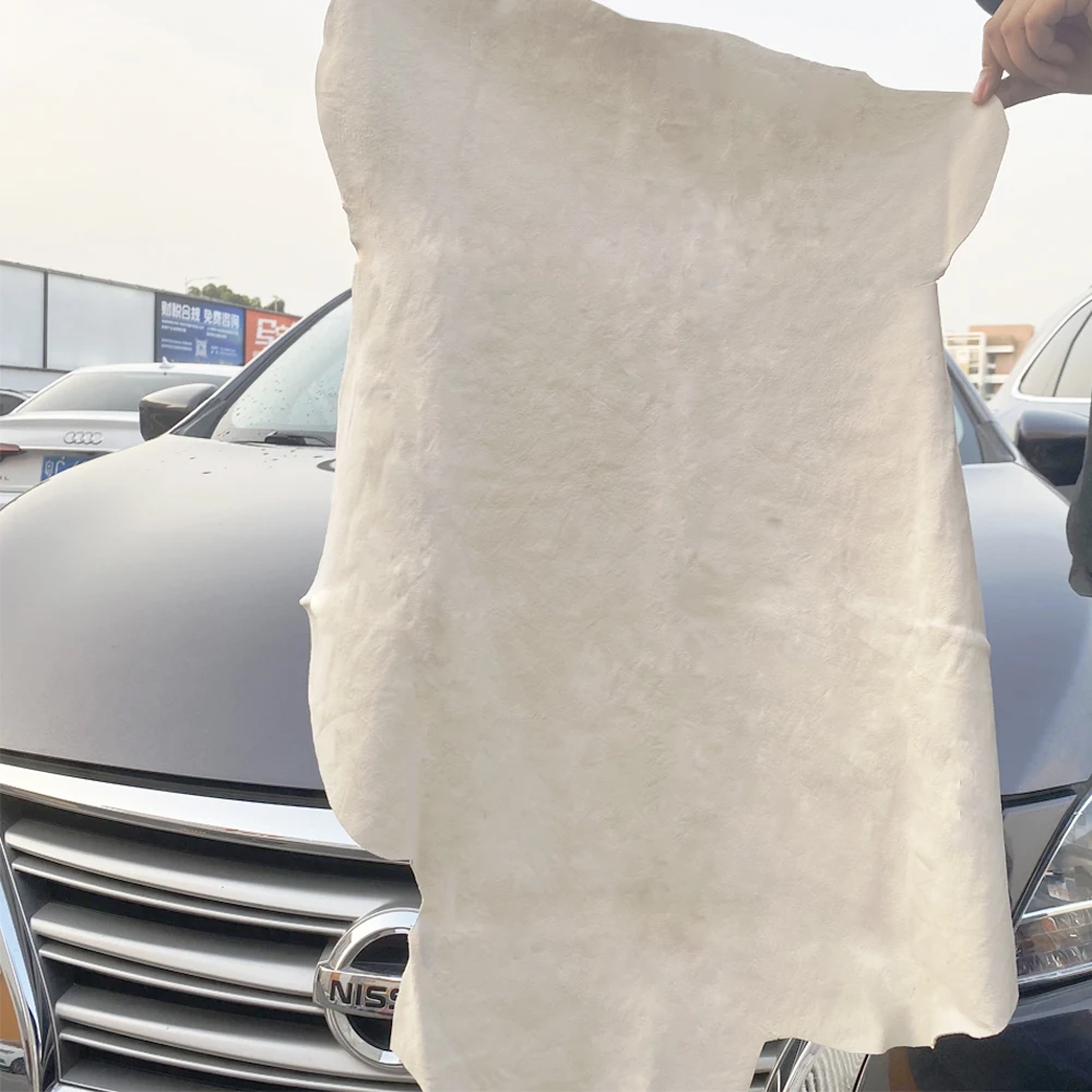 Ткань из натуральной кожи для очистки автомобиля прибл. Водонепроницаемая