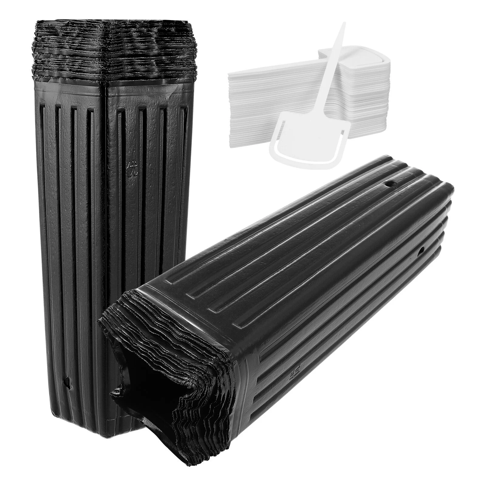 

60 Pcs Indoor Flower Pot Containers Outdoor Pots Outdoor Set Pots Drainage Plastic Pots Tree Planting Outdoor Flower Tall
