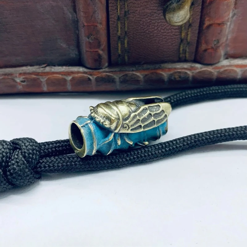 Латунный бамбуковый цикадный нож кулон сделай сам ручная работа бусины из