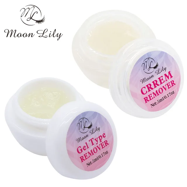 5g MoonLily Professional Fase Eyelash Glue Remover Eyelash Extensions Tool Cream 5g Made In Japan Fragrancy Smell Glue Remover 1